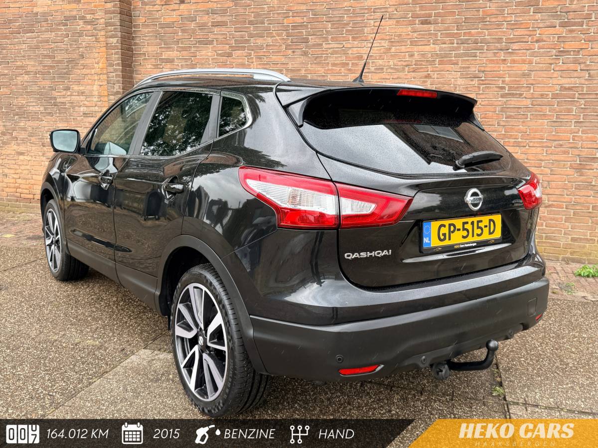Nissan QASHQAI NISSAN Qashqai 1.2 Tekna·Pano·Leer·Stoelverw.·360°camera·Cruise·Trekhaak