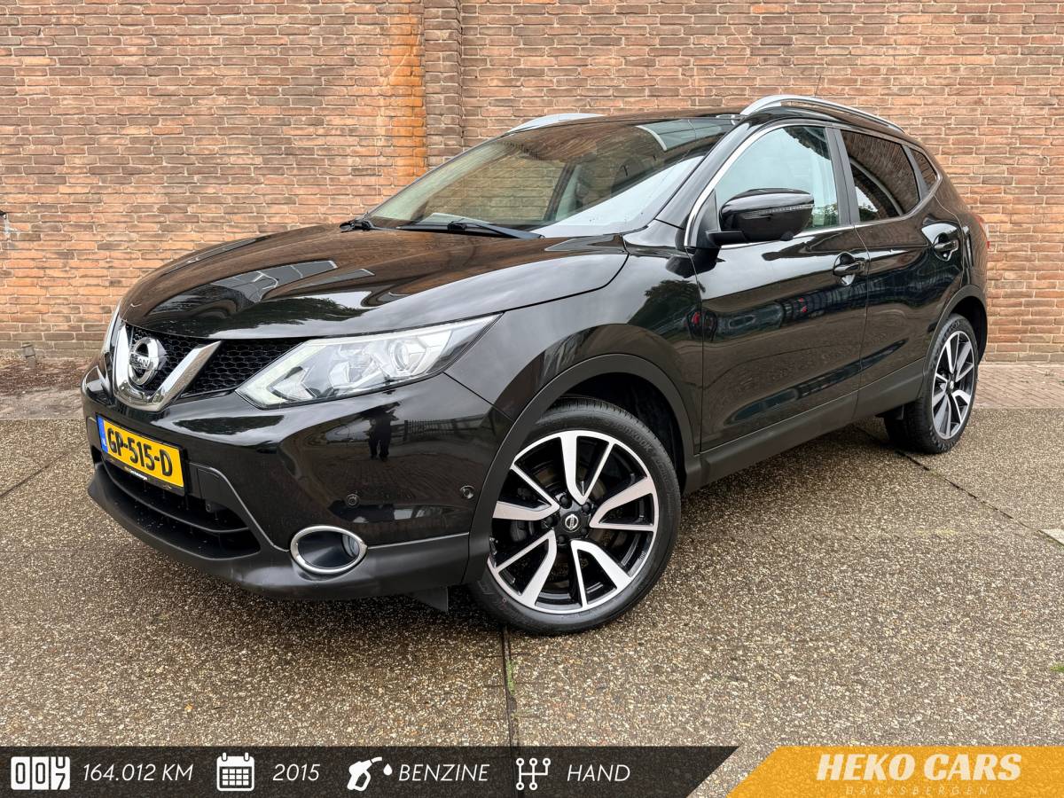 Nissan QASHQAI NISSAN Qashqai 1.2 Tekna·Pano·Leer·Stoelverw.·360°camera·Cruise·Trekhaak