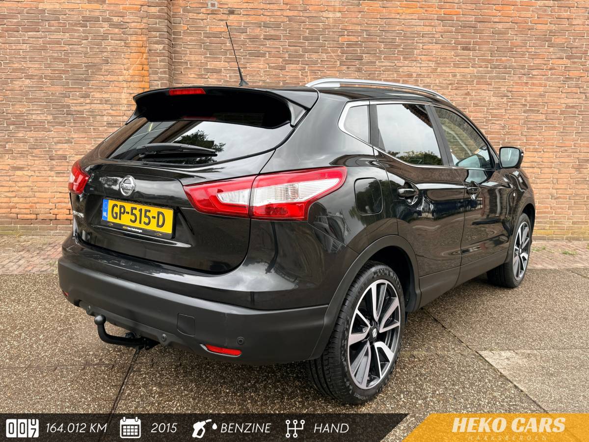 Nissan QASHQAI NISSAN Qashqai 1.2 Tekna·Pano·Leer·Stoelverw.·360°camera·Cruise·Trekhaak
