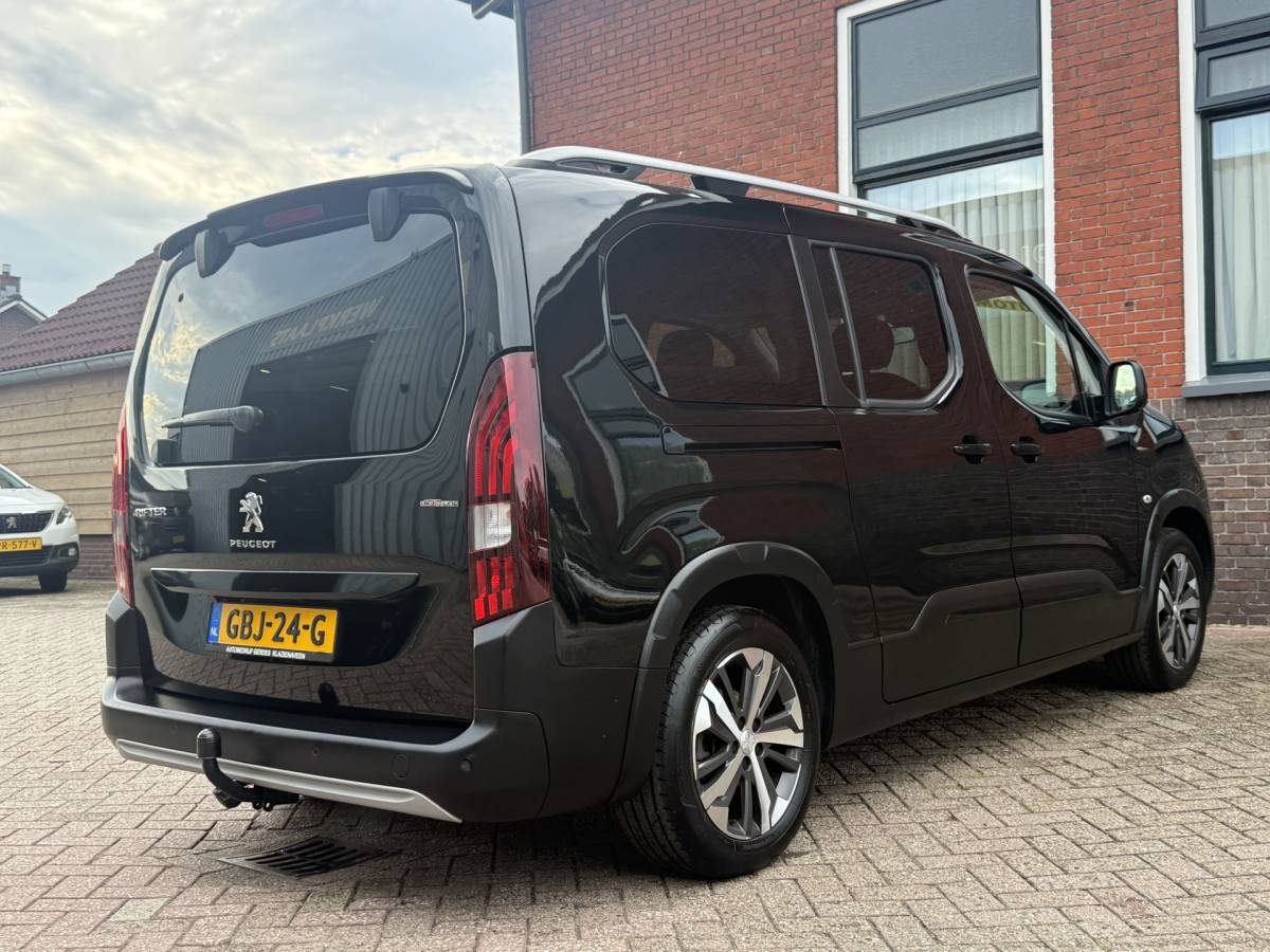 Peugeot Rifter Peugeot Rifter Long – 2 pers. Mini-Camper. 1.2 Puretech Long GT-Line . | UNIEK! | AUTOMAAT | TREKHAAK | CAMERA | CRUISE |