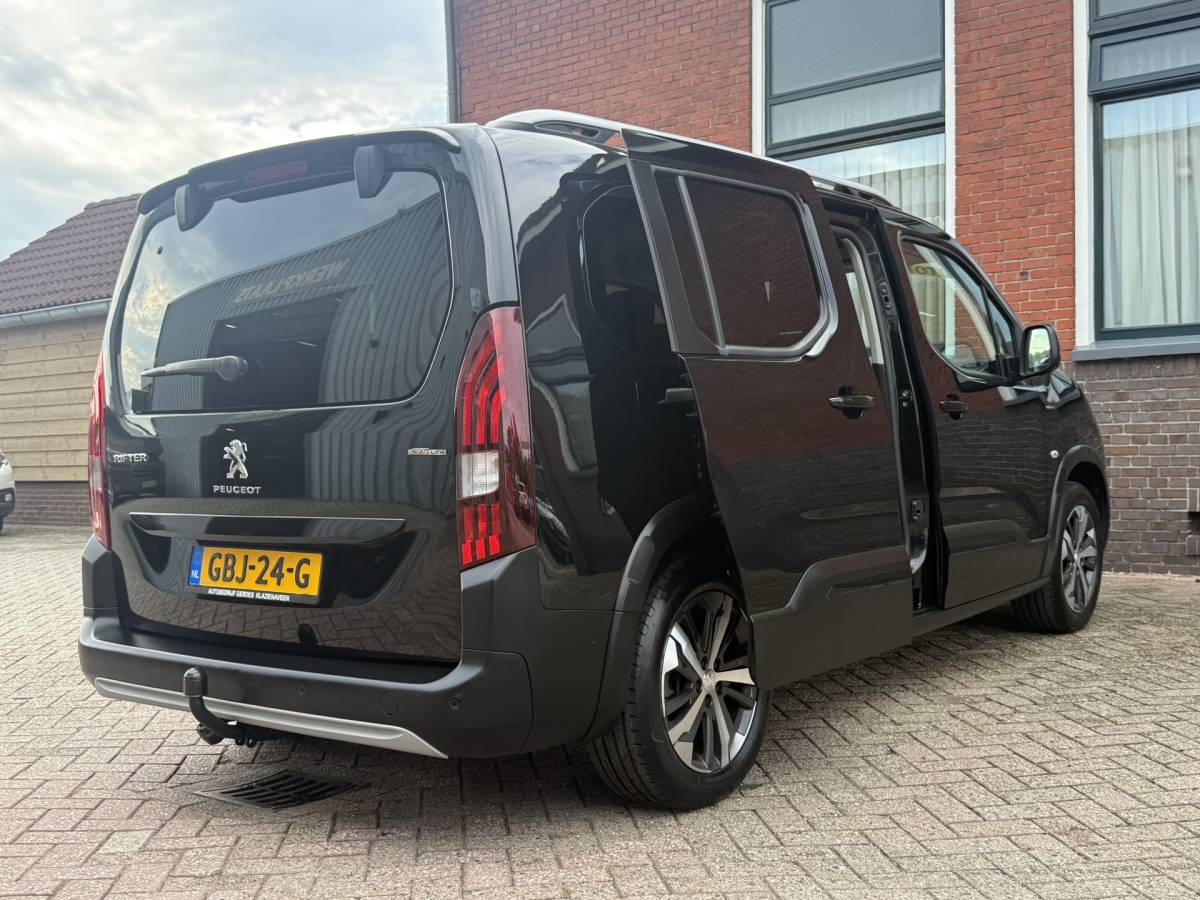 Peugeot Rifter Peugeot Rifter Long – 2 pers. Mini-Camper. 1.2 Puretech Long GT-Line . | UNIEK! | AUTOMAAT | TREKHAAK | CAMERA | CRUISE |