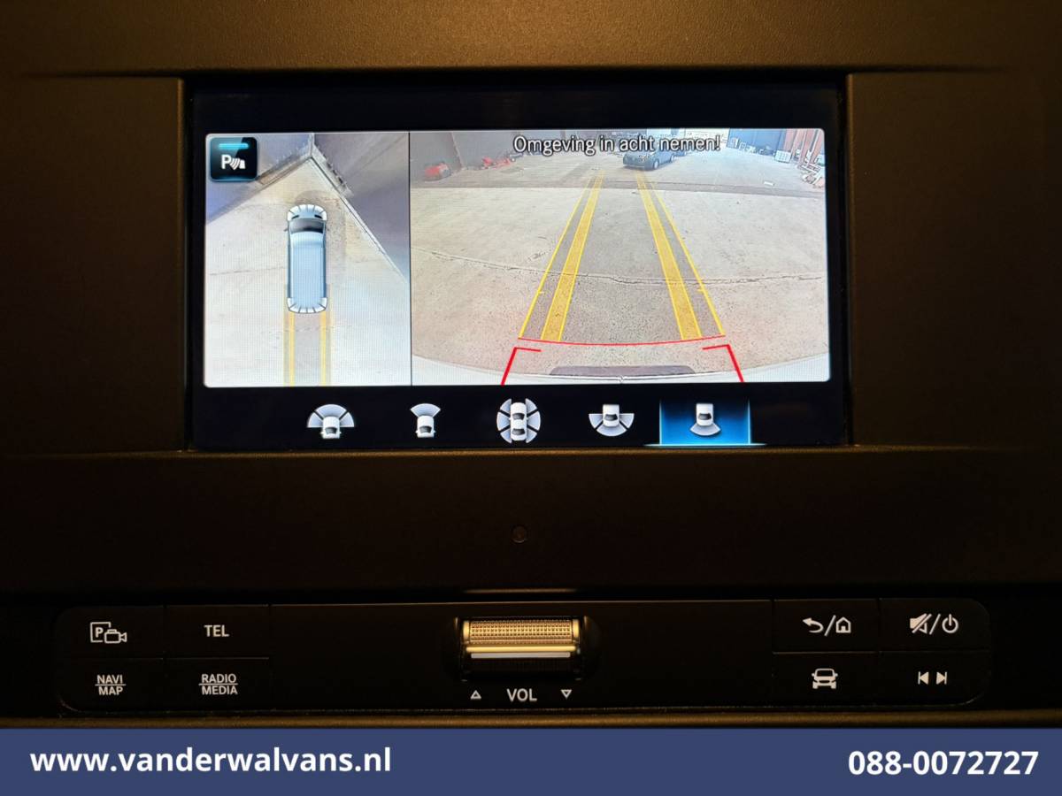 Mercedes-Benz Sprinter Mercedes-Benz Sprinter 317 CDI 170pk L2H2 Euro6 Airco | 360 graden Camera | Navigatie | Apple Carplay | Cruisecontrol Android Auto, Chauffeursstoel, Stoelverwarming, Parkeersensoren, Bijrijdersbank