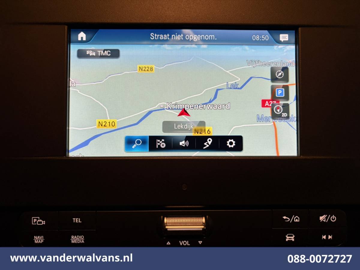 Mercedes-Benz Sprinter Mercedes-Benz Sprinter 317 CDI 170pk L2H2 Euro6 Airco | 360 graden Camera | Navigatie | Apple Carplay | Cruisecontrol Android Auto, Chauffeursstoel, Stoelverwarming, Parkeersensoren, Bijrijdersbank