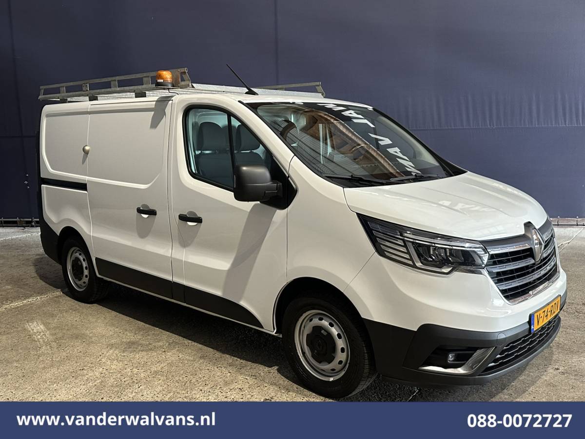Renault Trafic Renault Trafic 2.0 Blue dCi 131pk L1H1 Euro6 Airco | Imperiaal | Navigatie | Camera | LED | Cruisecontrol Android Auto, Parkeersensoren, Bijrijdersbank
