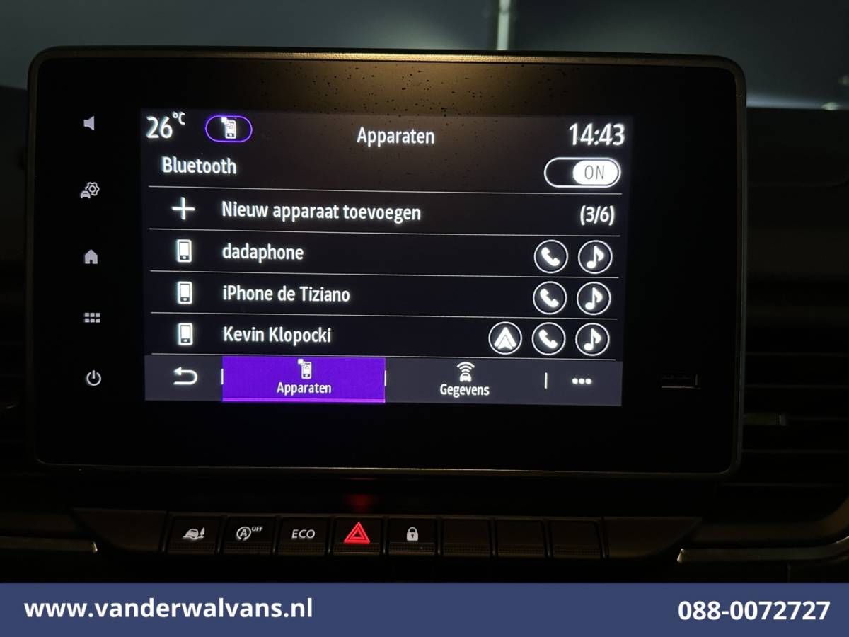 Renault Trafic Renault Trafic 2.0 Blue dCi 131pk L1H1 Euro6 Airco | Imperiaal | Navigatie | Camera | LED | Cruisecontrol Android Auto, Parkeersensoren, Bijrijdersbank