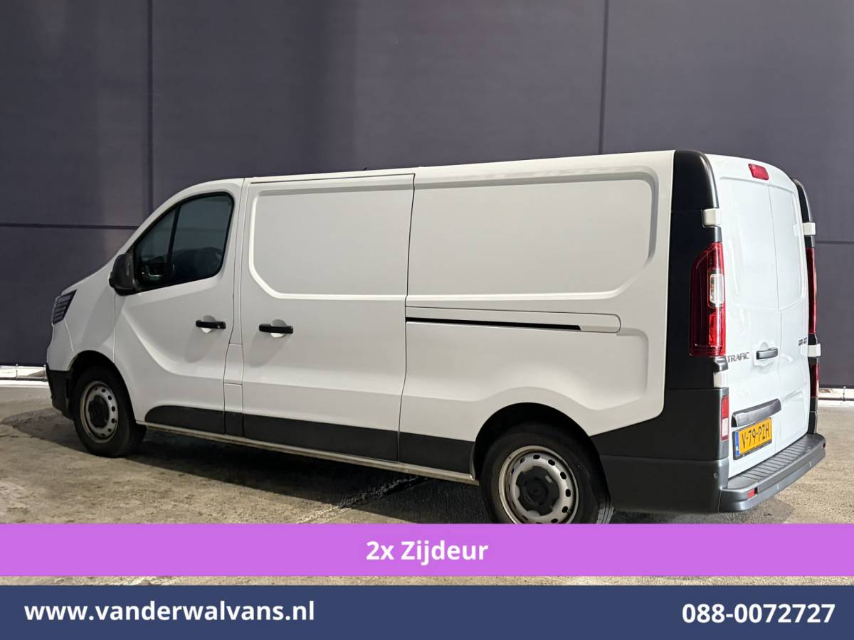 Renault Trafic Renault Trafic 2.0 dCi 131pk L2H1 Euro6 Airco | 2x zijdeur | LED | Apple Carplay | Cruisecontrol Parkeersensoren, Bijrijdersbank, 2500kg trekvermogen