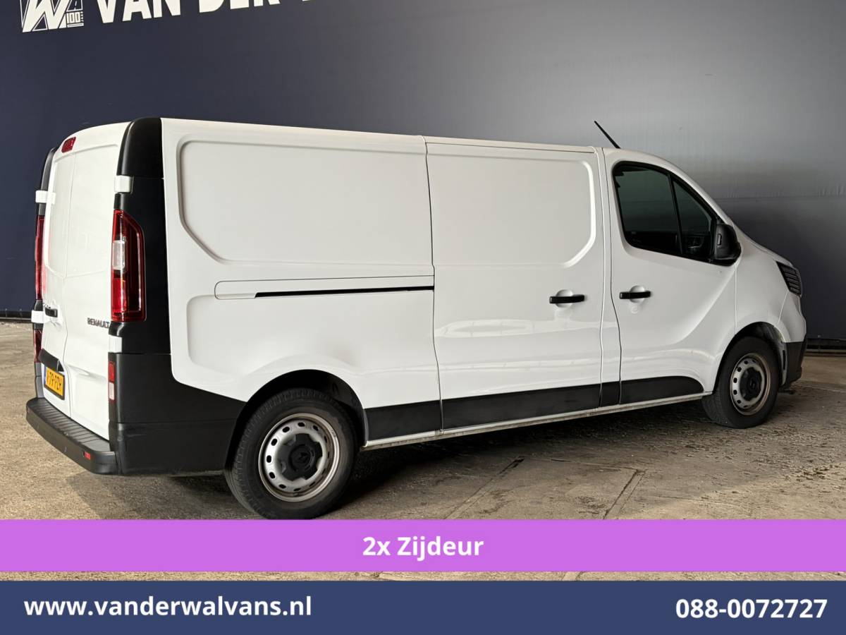 Renault Trafic Renault Trafic 2.0 dCi 131pk L2H1 Euro6 Airco | 2x zijdeur | LED | Apple Carplay | Cruisecontrol Parkeersensoren, Bijrijdersbank, 2500kg trekvermogen