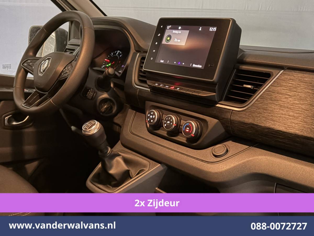 Renault Trafic Renault Trafic 2.0 dCi 131pk L2H1 Euro6 Airco | 2x zijdeur | LED | Apple Carplay | Cruisecontrol Parkeersensoren, Bijrijdersbank, 2500kg trekvermogen