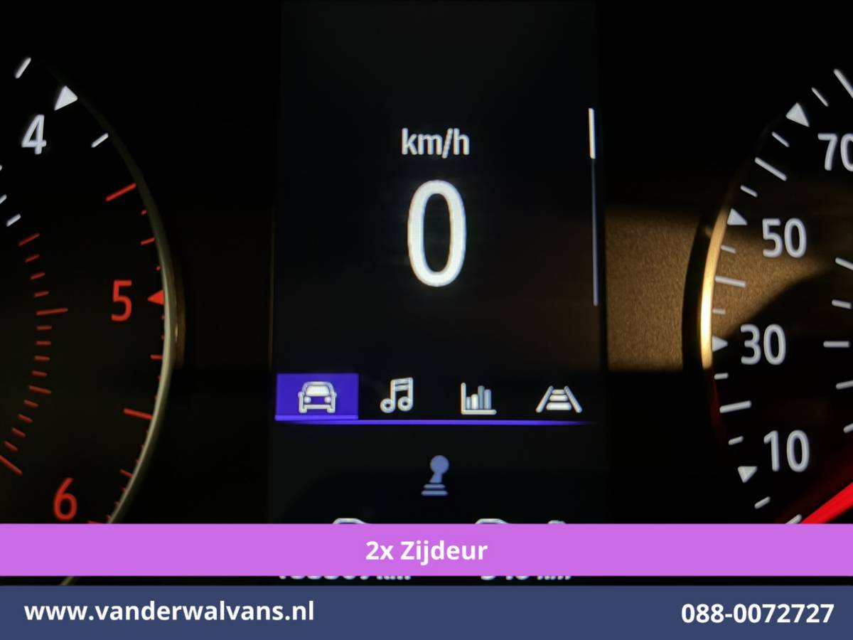 Renault Trafic Renault Trafic 2.0 dCi 131pk L2H1 Euro6 Airco | 2x zijdeur | LED | Apple Carplay | Cruisecontrol Parkeersensoren, Bijrijdersbank, 2500kg trekvermogen