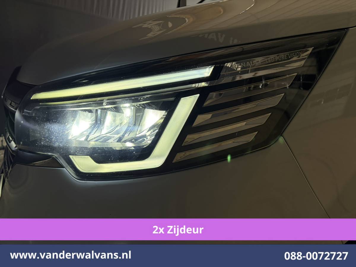 Renault Trafic Renault Trafic 2.0 dCi 131pk L2H1 Euro6 Airco | 2x zijdeur | LED | Apple Carplay | Cruisecontrol Parkeersensoren, Bijrijdersbank, 2500kg trekvermogen