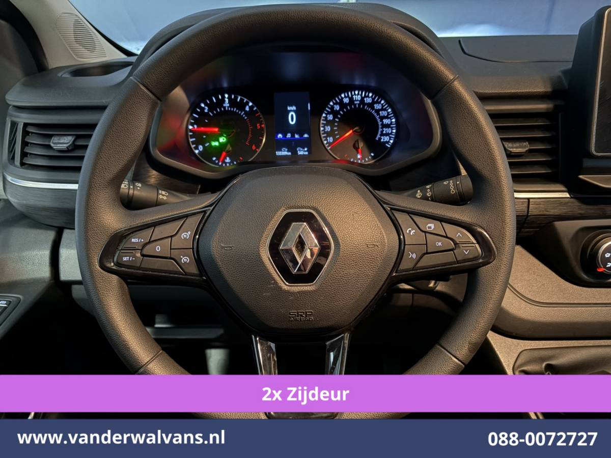Renault Trafic Renault Trafic 2.0 dCi 131pk L2H1 Euro6 Airco | 2x zijdeur | LED | Apple Carplay | Cruisecontrol Parkeersensoren, Bijrijdersbank, 2500kg trekvermogen