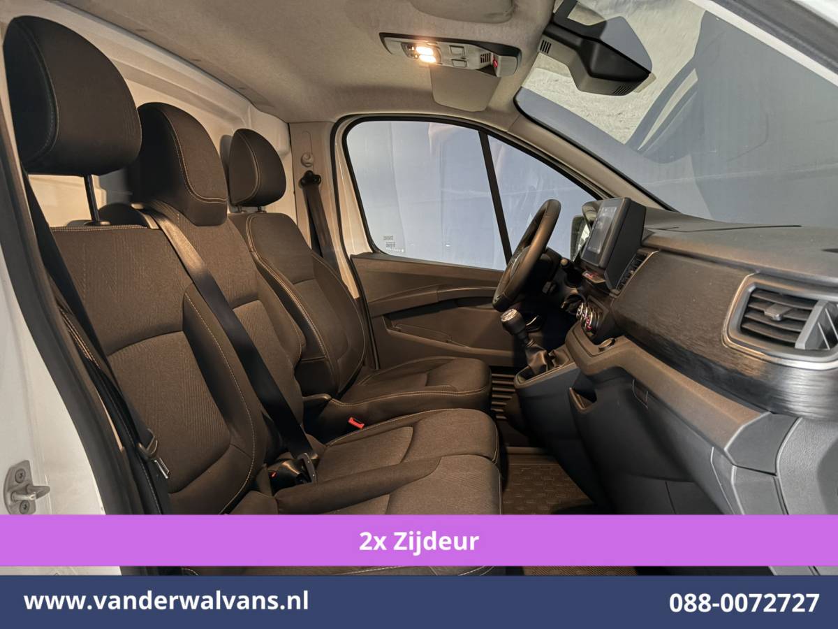 Renault Trafic Renault Trafic 2.0 dCi 131pk L2H1 Euro6 Airco | 2x zijdeur | LED | Apple Carplay | Cruisecontrol Parkeersensoren, Bijrijdersbank, 2500kg trekvermogen