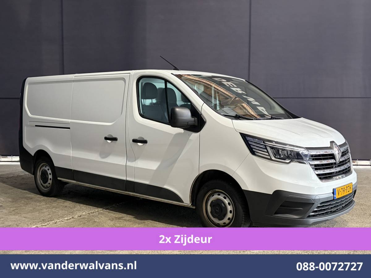 Renault Trafic Renault Trafic 2.0 dCi 131pk L2H1 Euro6 Airco | 2x zijdeur | LED | Apple Carplay | Cruisecontrol Parkeersensoren, Bijrijdersbank, 2500kg trekvermogen