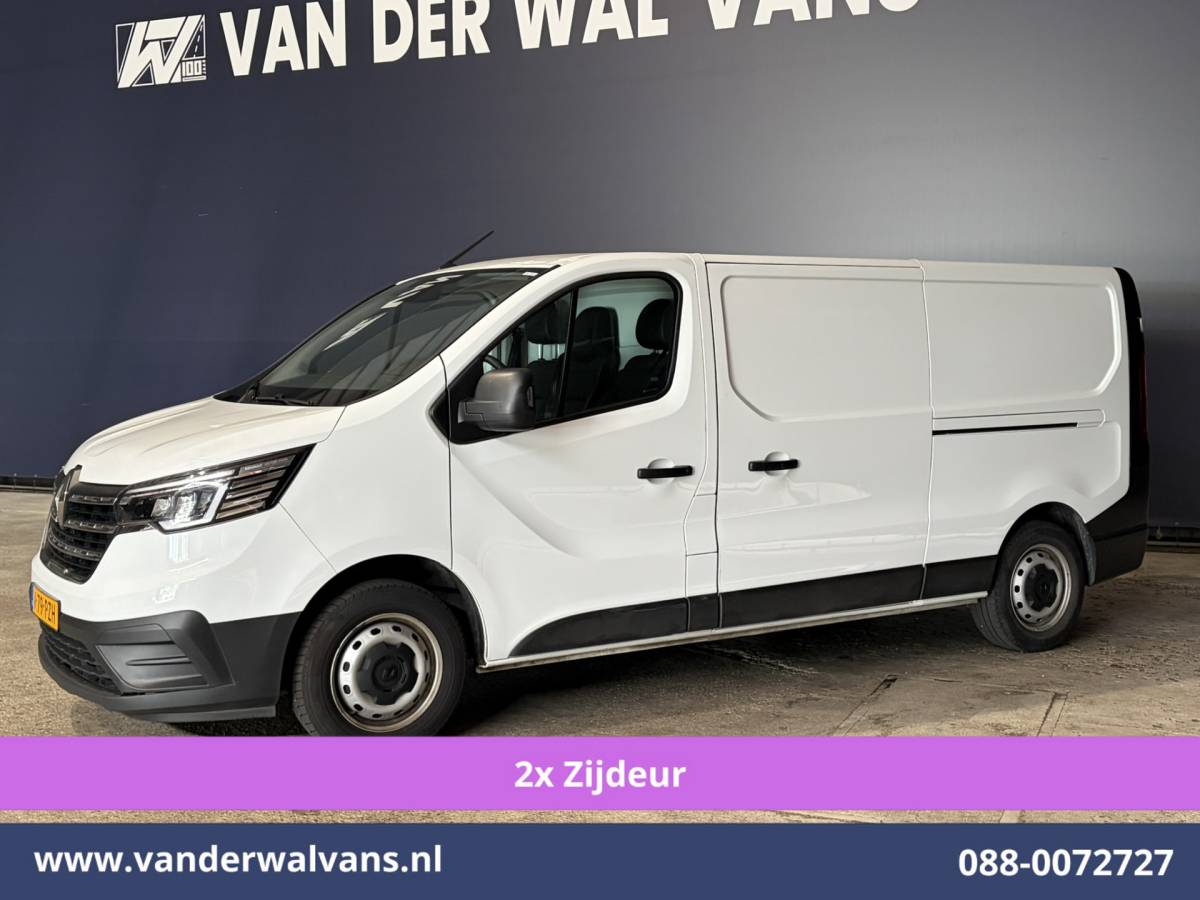 Renault Trafic Renault Trafic 2.0 dCi 131pk L2H1 Euro6 Airco | 2x zijdeur | LED | Apple Carplay | Cruisecontrol Parkeersensoren, Bijrijdersbank, 2500kg trekvermogen