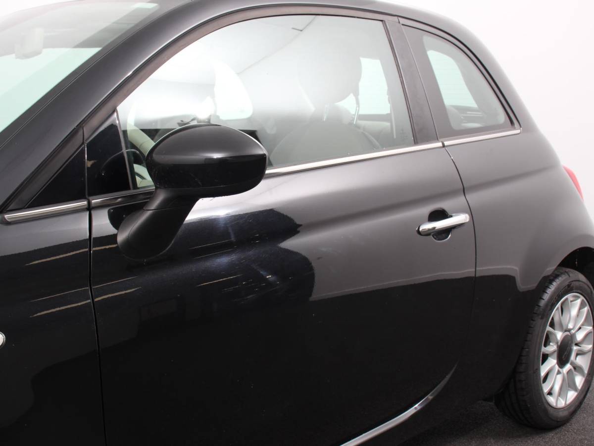 Fiat 500 Fiat 500 1.2 Lounge Navigatie Leder Interieur Climate Control Panoramadak Parkeer sensoren