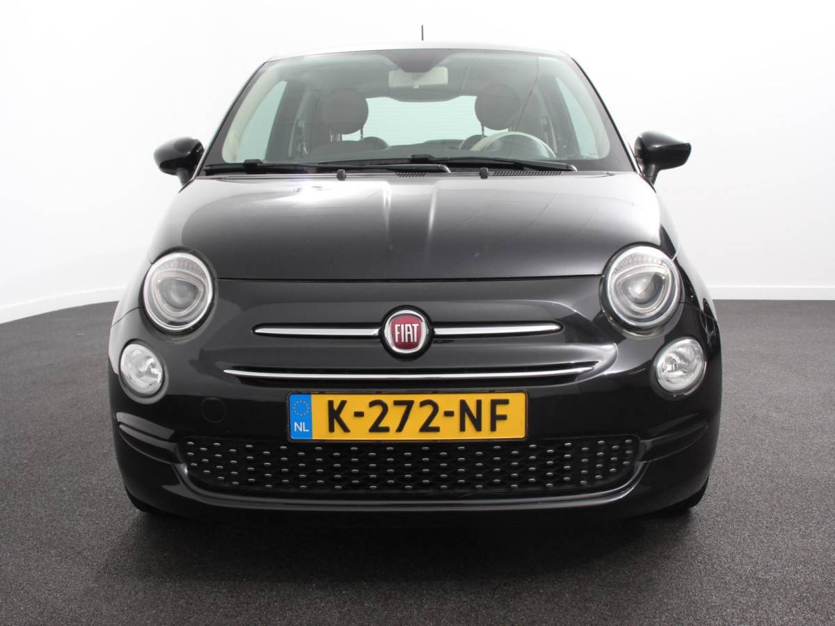 Fiat 500 Fiat 500 1.2 Lounge Navigatie Leder Interieur Climate Control Panoramadak Parkeer sensoren