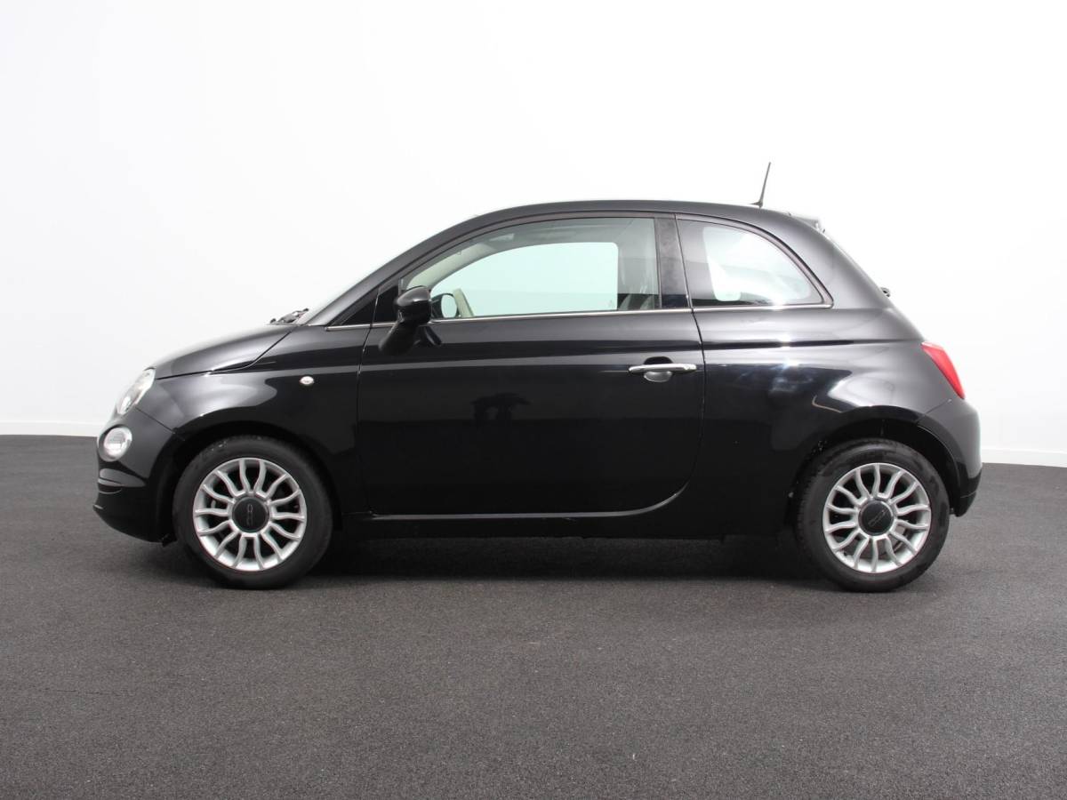 Fiat 500 Fiat 500 1.2 Lounge Navigatie Leder Interieur Climate Control Panoramadak Parkeer sensoren