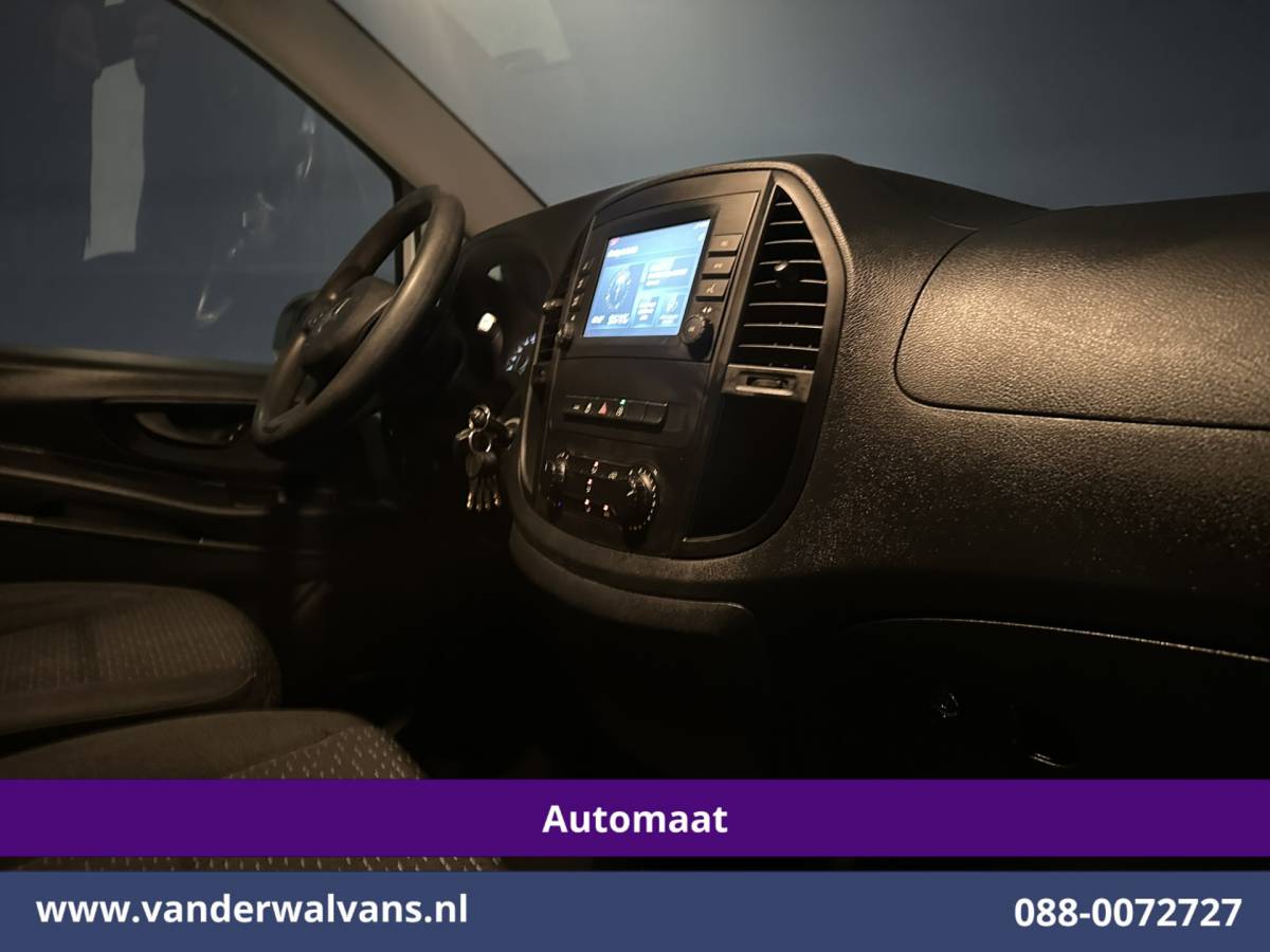 Mercedes-Benz Vito Mercedes-Benz Vito 114 CDI 136pk 9G-Tronic Automaat L2H1 Euro6 Airco | Camera | Navigatie | Apple Carplay Android Auto, Cruisecontrol, Parkeersensoren, Bijrijdersbank