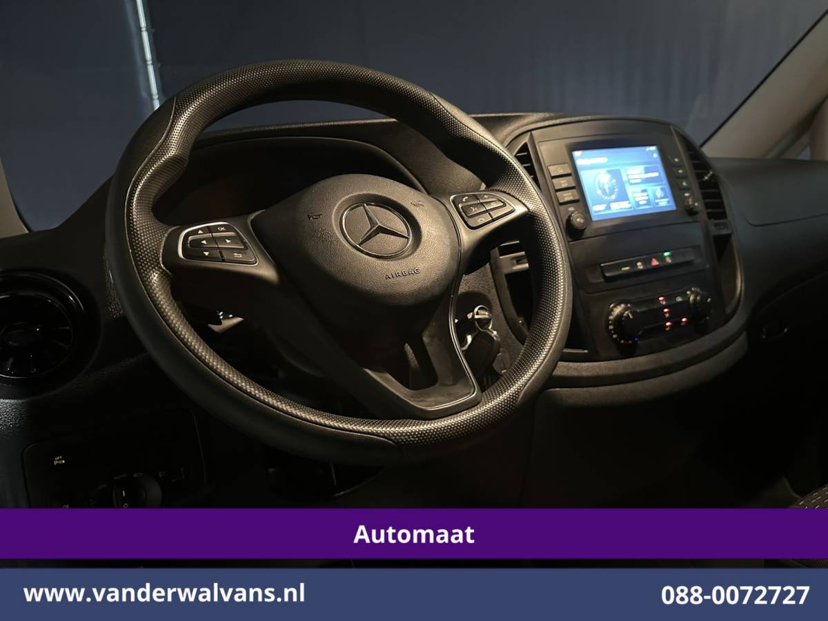 Mercedes-Benz Vito Mercedes-Benz Vito 114 CDI 136pk 9G-Tronic Automaat L2H1 Euro6 Airco | Camera | Navigatie | Apple Carplay Android Auto, Cruisecontrol, Parkeersensoren, Bijrijdersbank