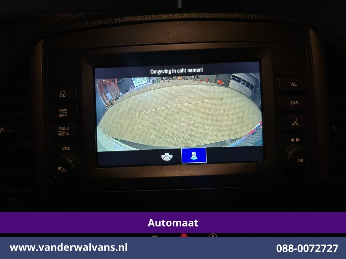 Mercedes-Benz Vito Mercedes-Benz Vito 114 CDI 136pk 9G-Tronic Automaat L2H1 Euro6 Airco | Camera | Navigatie | Apple Carplay Android Auto, Cruisecontrol, Parkeersensoren, Bijrijdersbank