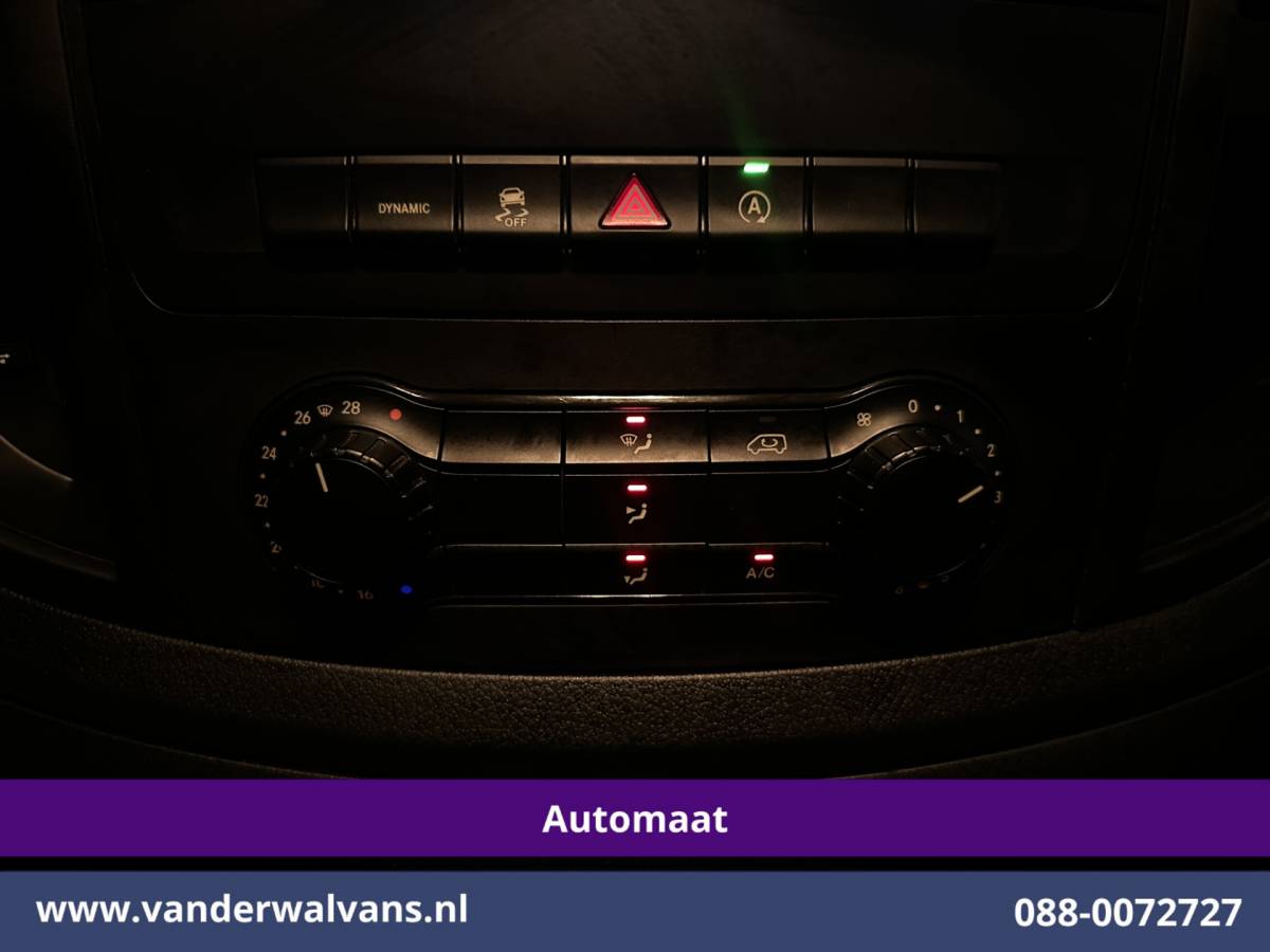 Mercedes-Benz Vito Mercedes-Benz Vito 114 CDI 136pk 9G-Tronic Automaat L2H1 Euro6 Airco | Camera | Navigatie | Apple Carplay Android Auto, Cruisecontrol, Parkeersensoren, Bijrijdersbank