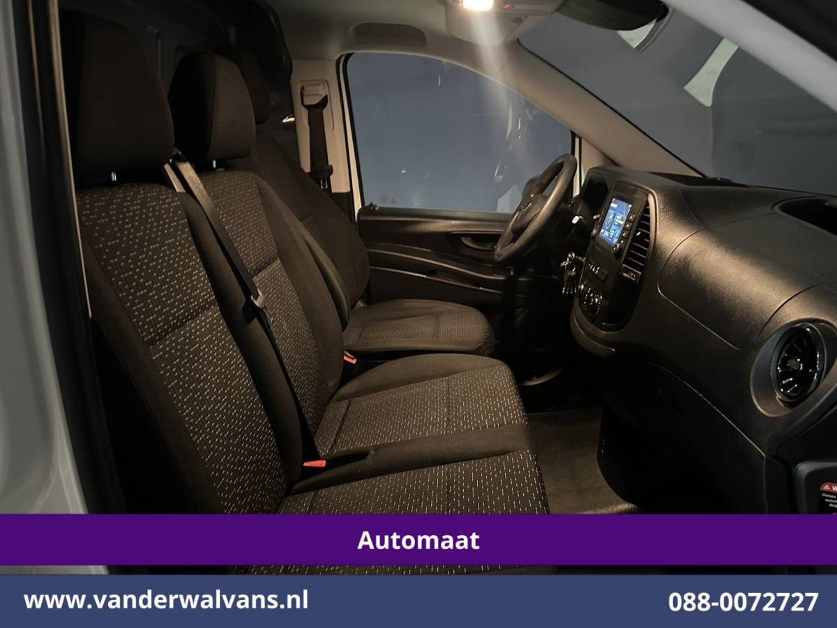Mercedes-Benz Vito Mercedes-Benz Vito 114 CDI 136pk 9G-Tronic Automaat L2H1 Euro6 Airco | Camera | Navigatie | Apple Carplay Android Auto, Cruisecontrol, Parkeersensoren, Bijrijdersbank