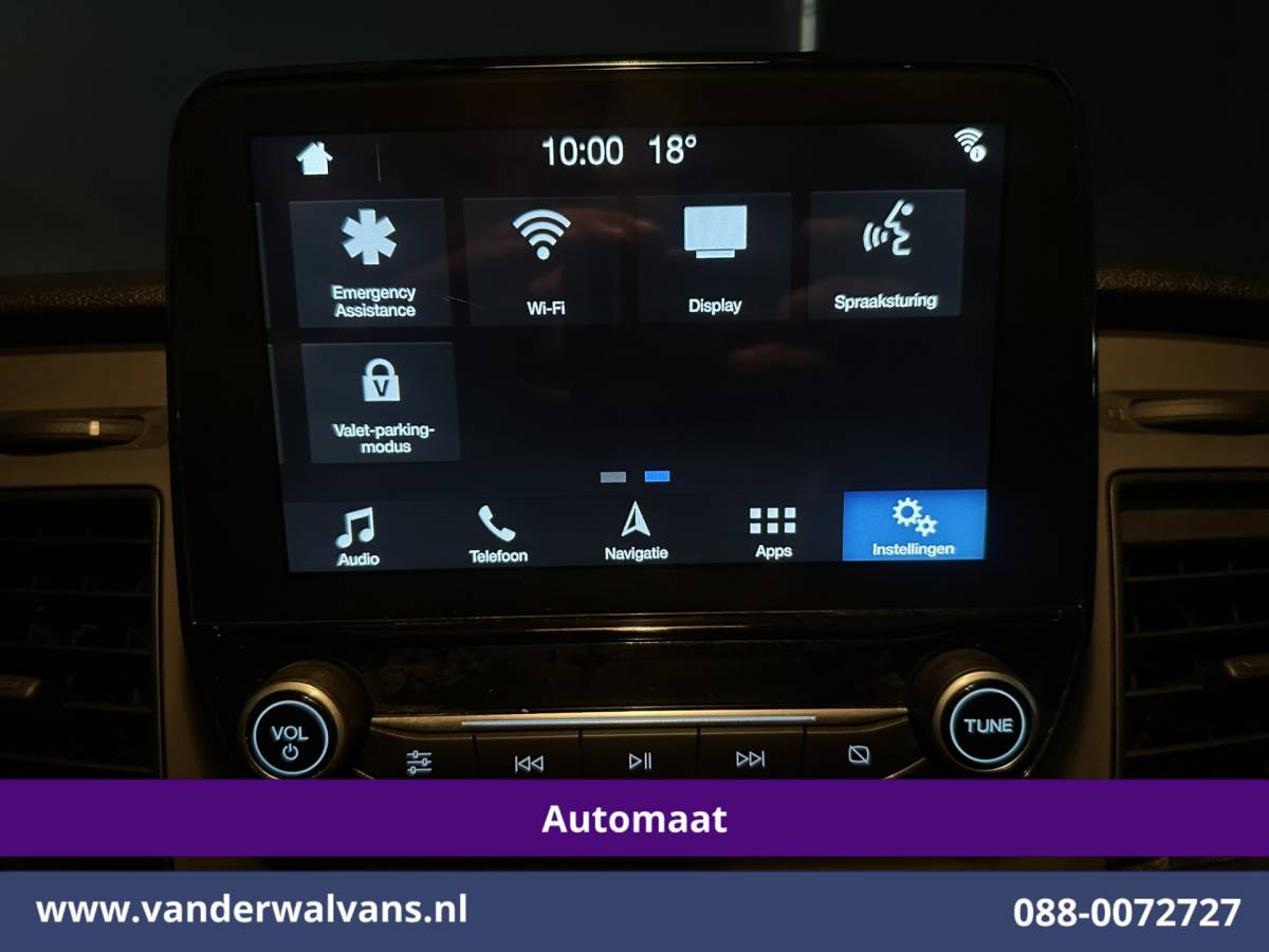 Ford Transit Custom Ford Transit Custom 2.0 TDCI 131pk Automaat L1H1 Euro6 Airco | Navigatie | LED | Adapatieve Cruisecontrol Stoelverwarming, Verwarmde voorruit, Parkeersensoren, Bijrijdersbank