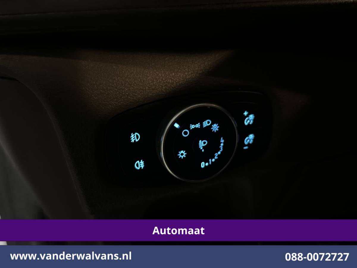 Ford Transit Custom Ford Transit Custom 2.0 TDCI 131pk Automaat L1H1 Euro6 Airco | Navigatie | LED | Adapatieve Cruisecontrol Stoelverwarming, Verwarmde voorruit, Parkeersensoren, Bijrijdersbank