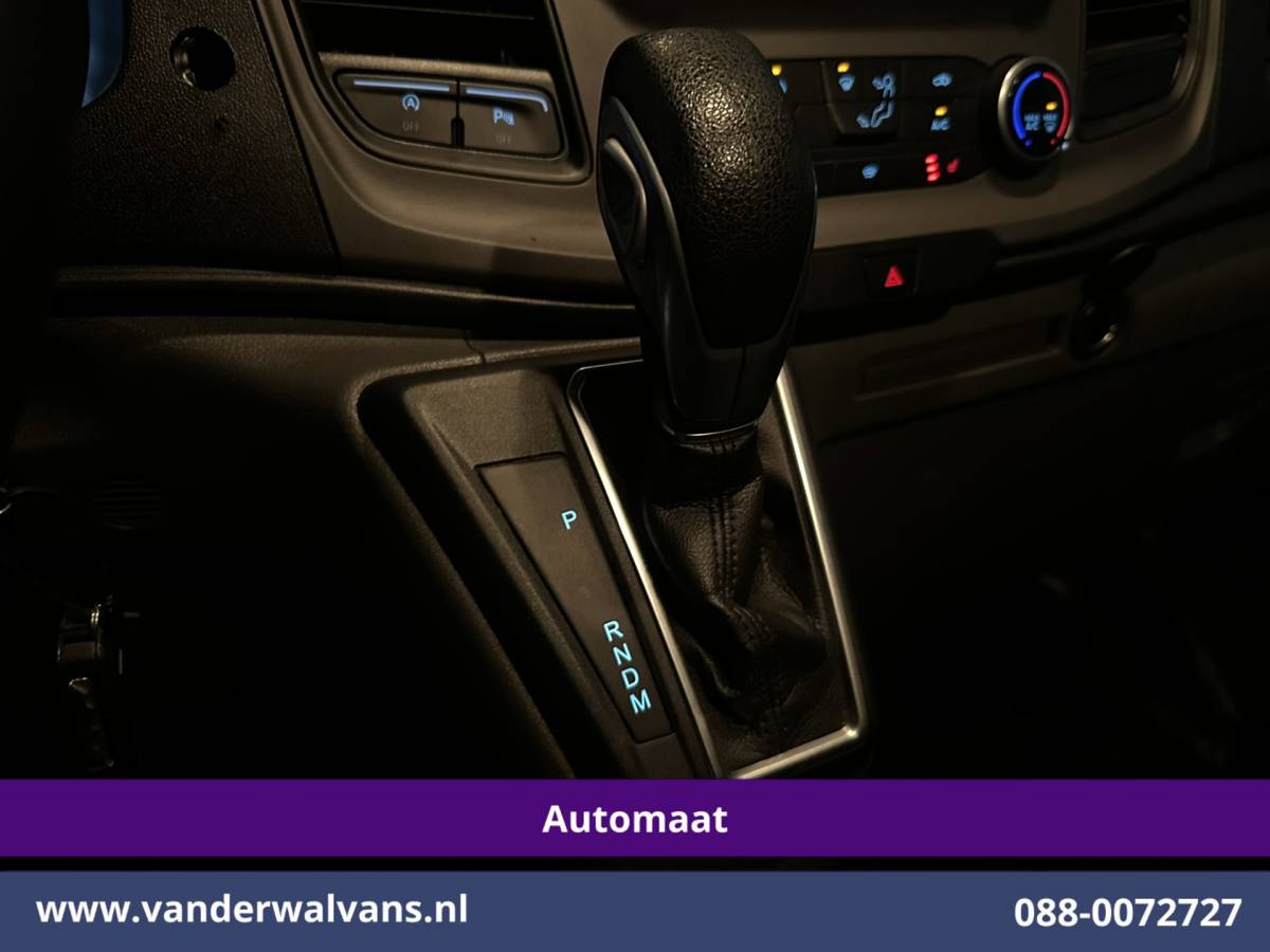 Ford Transit Custom Ford Transit Custom 2.0 TDCI 131pk Automaat L1H1 Euro6 Airco | Navigatie | LED | Adapatieve Cruisecontrol Stoelverwarming, Verwarmde voorruit, Parkeersensoren, Bijrijdersbank