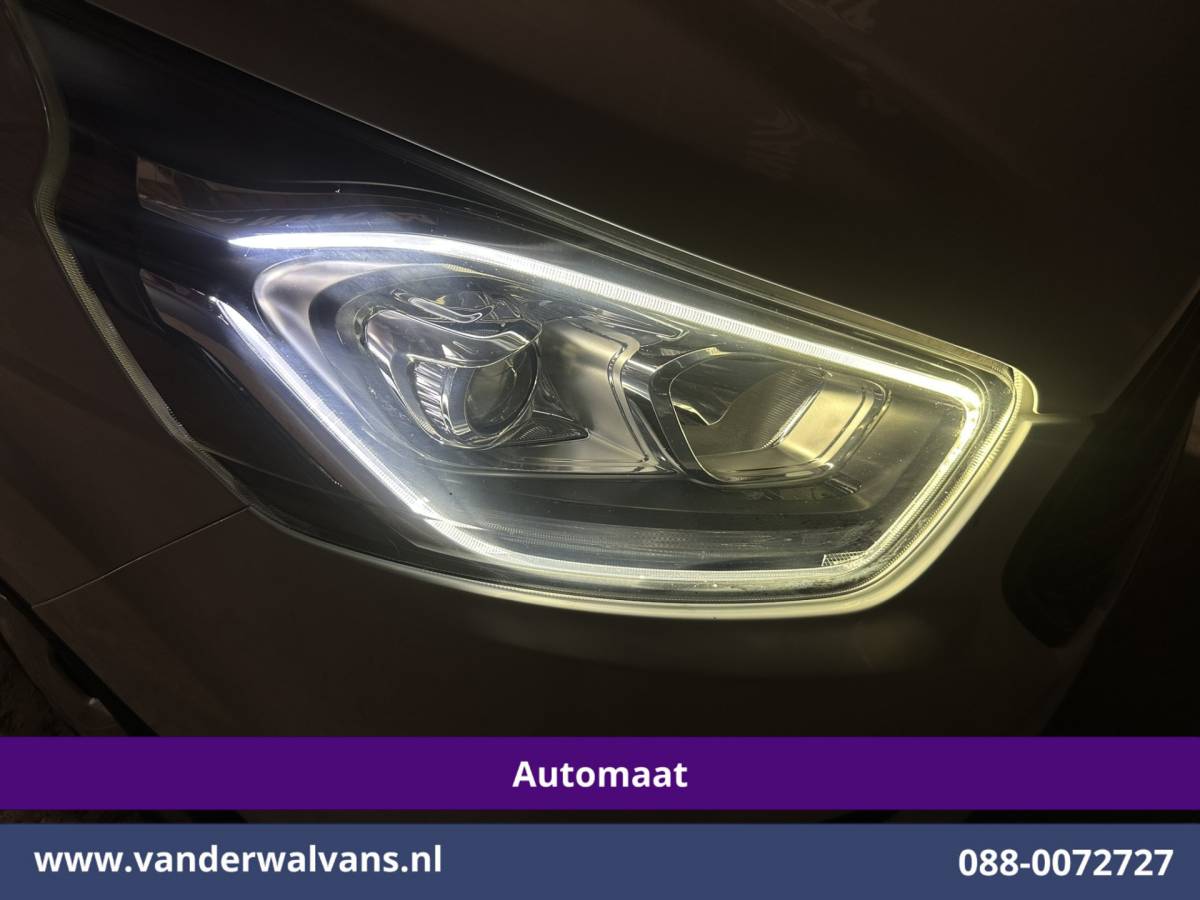 Ford Transit Custom Ford Transit Custom 2.0 TDCI 131pk Automaat L1H1 Euro6 Airco | Navigatie | LED | Adapatieve Cruisecontrol Stoelverwarming, Verwarmde voorruit, Parkeersensoren, Bijrijdersbank