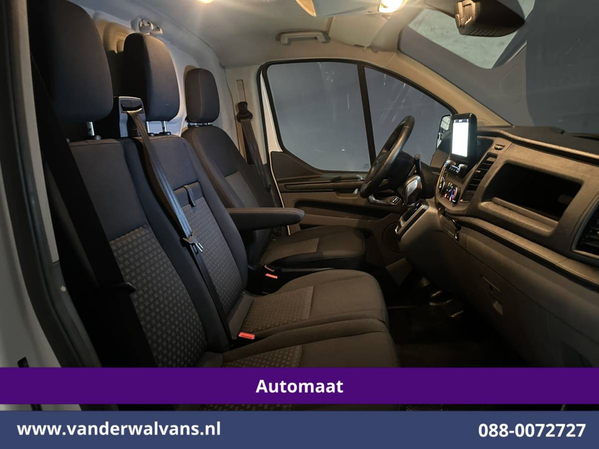Ford Transit Custom Ford Transit Custom 2.0 TDCI 131pk Automaat L1H1 Euro6 Airco | Navigatie | LED | Adapatieve Cruisecontrol Stoelverwarming, Verwarmde voorruit, Parkeersensoren, Bijrijdersbank