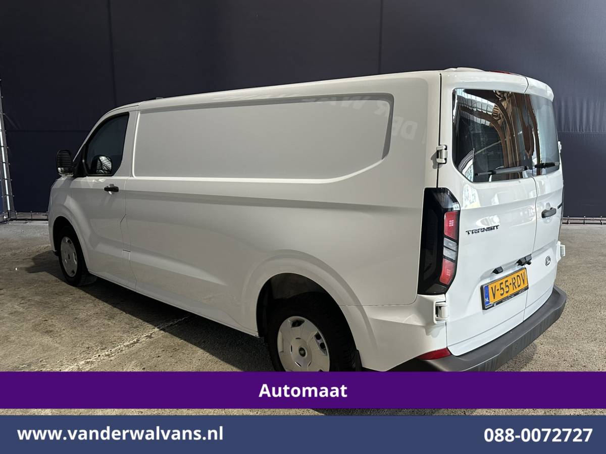 Ford Transit Custom Ford Transit Custom 2.0 TDCI 170pk Automaat L2H1 Euro6 Airco | Camera | Apple Carplay | LED | Cruisecontrol Android Auto, Verwarmde voorruit, Stoelverwarming, Parkeersensoren, Bijrijdersbank