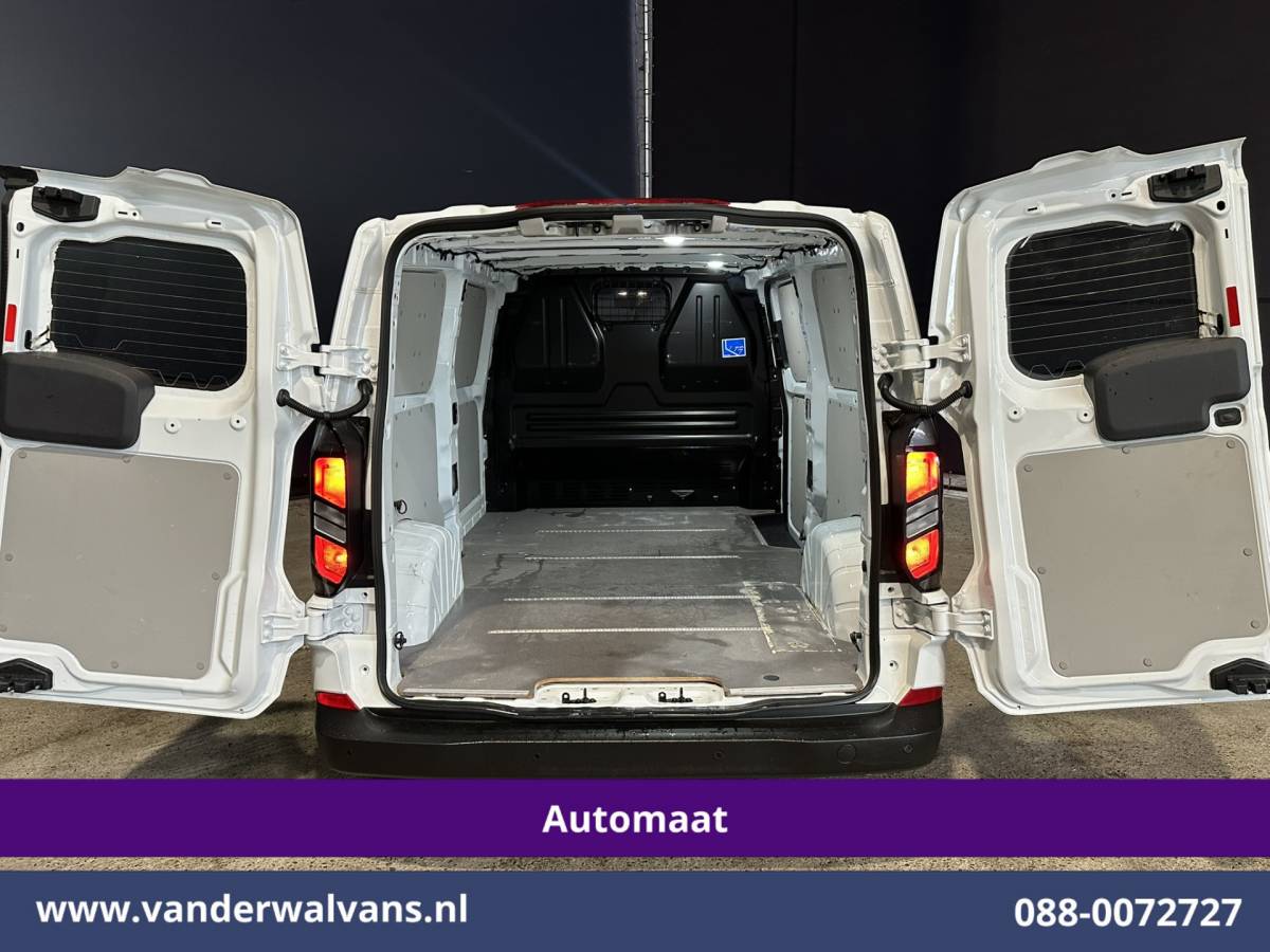 Ford Transit Custom Ford Transit Custom 2.0 TDCI 170pk Automaat L2H1 Euro6 Airco | Camera | Apple Carplay | LED | Cruisecontrol Android Auto, Verwarmde voorruit, Stoelverwarming, Parkeersensoren, Bijrijdersbank