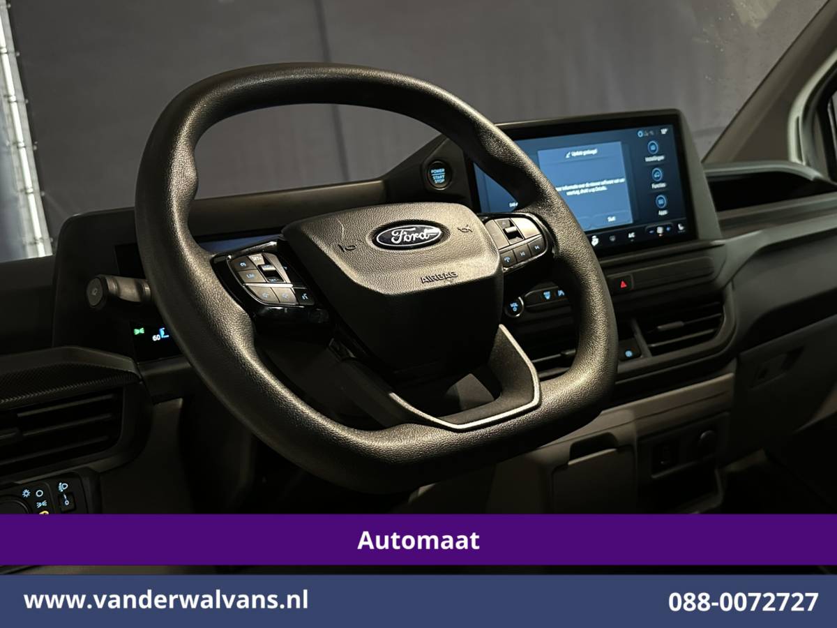 Ford Transit Custom Ford Transit Custom 2.0 TDCI 170pk Automaat L2H1 Euro6 Airco | Camera | Apple Carplay | LED | Cruisecontrol Android Auto, Verwarmde voorruit, Stoelverwarming, Parkeersensoren, Bijrijdersbank