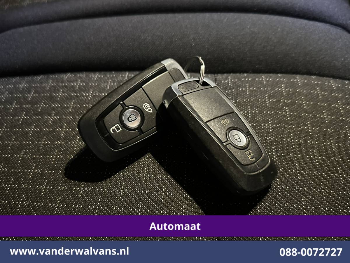 Ford Transit Custom Ford Transit Custom 2.0 TDCI 170pk Automaat L2H1 Euro6 Airco | Camera | Apple Carplay | LED | Cruisecontrol Android Auto, Verwarmde voorruit, Stoelverwarming, Parkeersensoren, Bijrijdersbank