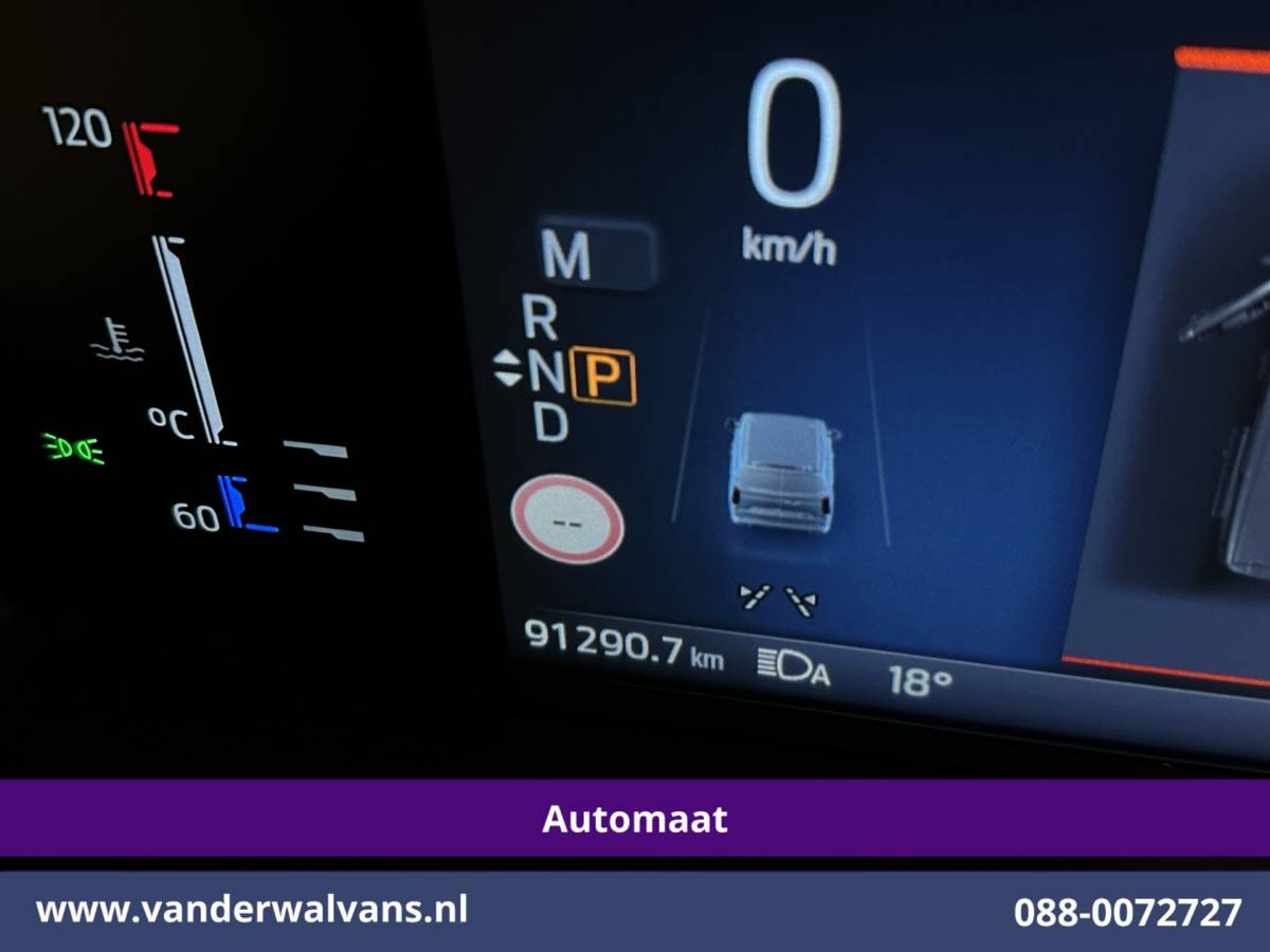 Ford Transit Custom Ford Transit Custom 2.0 TDCI 170pk Automaat L2H1 Euro6 Airco | Camera | Apple Carplay | LED | Cruisecontrol Android Auto, Verwarmde voorruit, Stoelverwarming, Parkeersensoren, Bijrijdersbank
