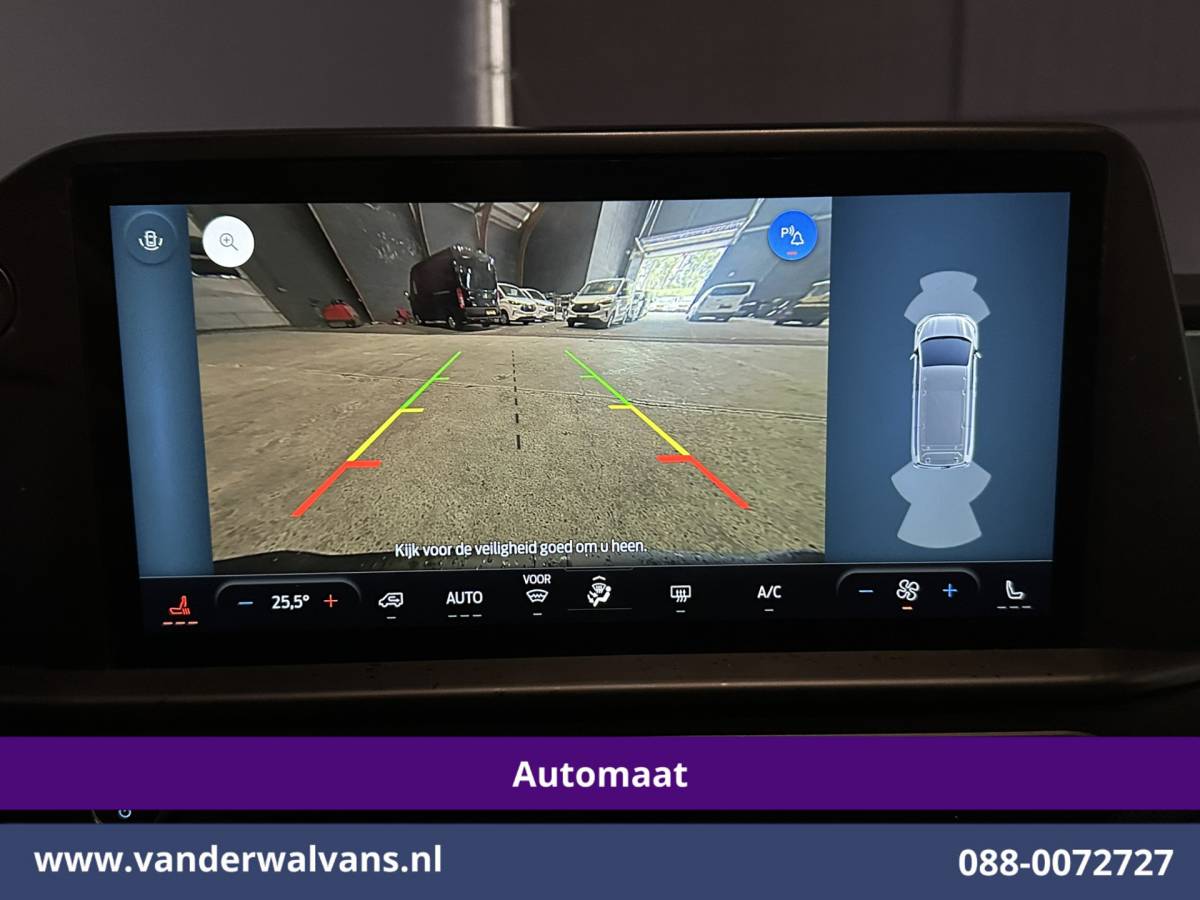Ford Transit Custom Ford Transit Custom 2.0 TDCI 170pk Automaat L2H1 Euro6 Airco | Camera | Apple Carplay | LED | Cruisecontrol Android Auto, Verwarmde voorruit, Stoelverwarming, Parkeersensoren, Bijrijdersbank