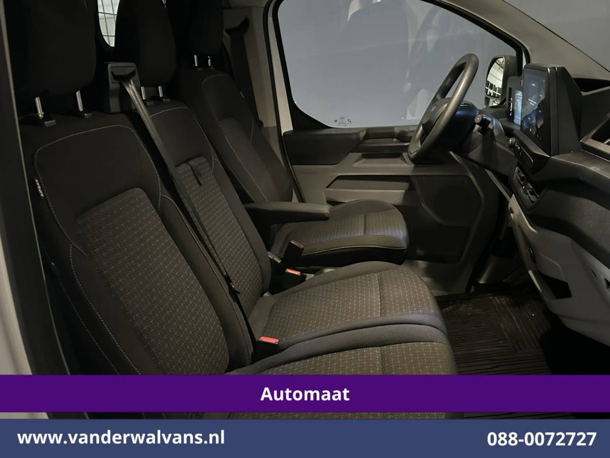 Ford Transit Custom Ford Transit Custom 2.0 TDCI 170pk Automaat L2H1 Euro6 Airco | Camera | Apple Carplay | LED | Cruisecontrol Android Auto, Verwarmde voorruit, Stoelverwarming, Parkeersensoren, Bijrijdersbank