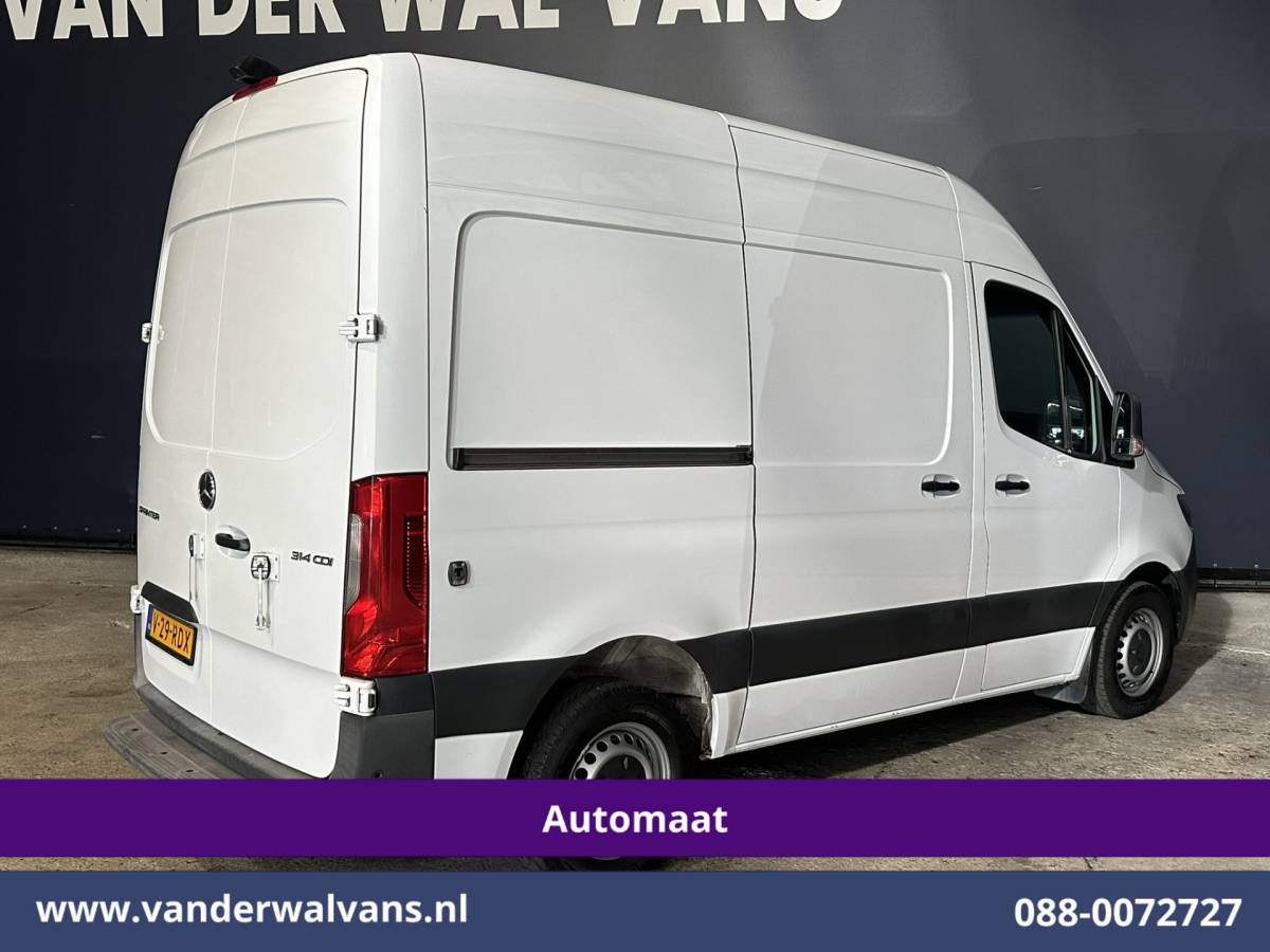 Mercedes-Benz Sprinter Mercedes-Benz Sprinter 314 CDI 143pk Automaat L1H2 Euro6 Airco | Camera | Navigatie | Apple Carplay | Chauffeursstoel Android Auto, Parkeersensoren