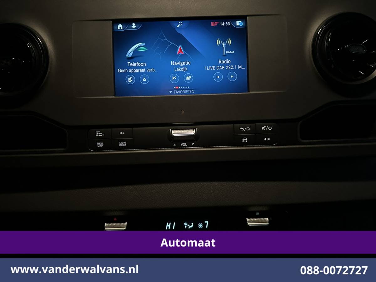 Mercedes-Benz Sprinter Mercedes-Benz Sprinter 314 CDI 143pk Automaat L1H2 Euro6 Airco | Camera | Navigatie | Apple Carplay | Chauffeursstoel Android Auto, Parkeersensoren