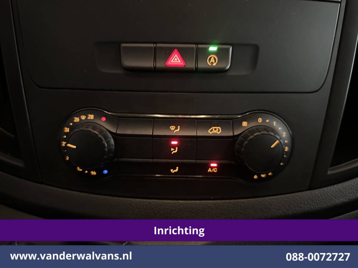 Mercedes-Benz Vito Mercedes-Benz Vito 114 CDI 136pk RWD L2H1 Inrichting Euro6 Airco | Camera | Navigatie | Cruisecontrol | Trekhaak Bijrijdersbank, Achterklep