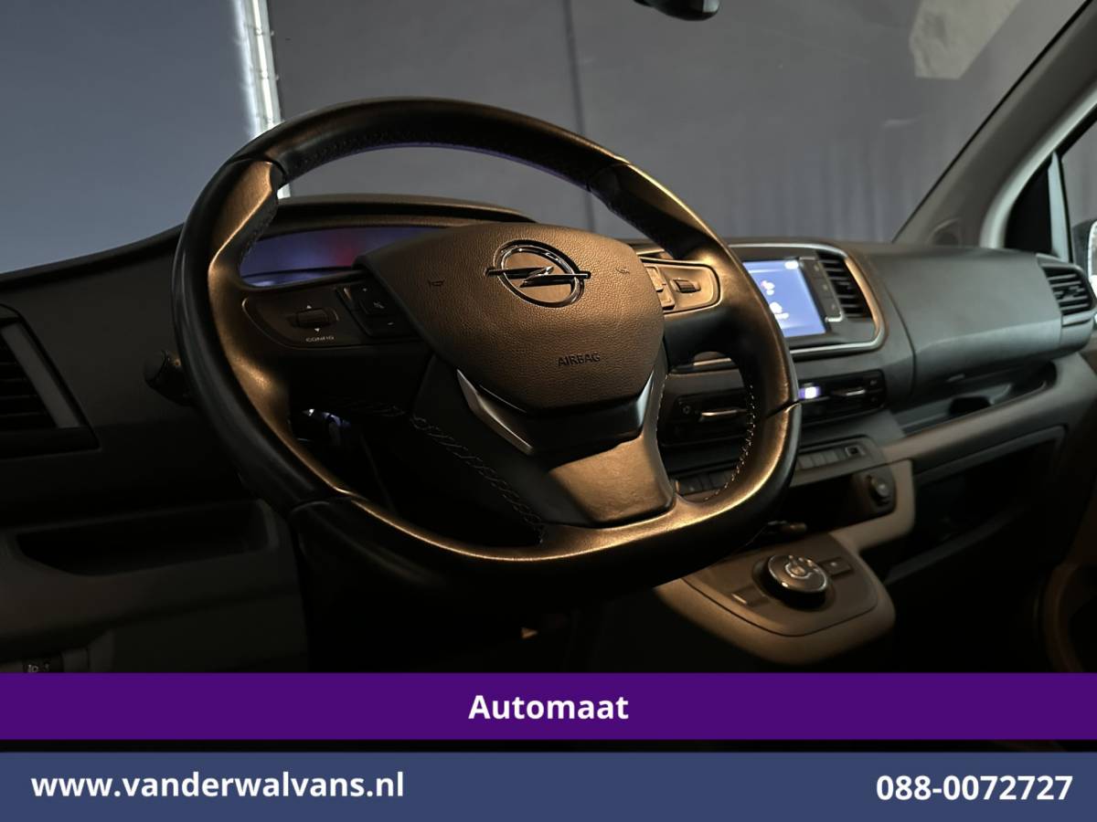 Opel Vivaro Opel Vivaro 2.0 CDTI 177pk Automaat L2H1 Euro6 Airco | Camera | Apple Carplay | Cruisecontrol Android Auto, Parkeersensoren, Bijrijdersbank