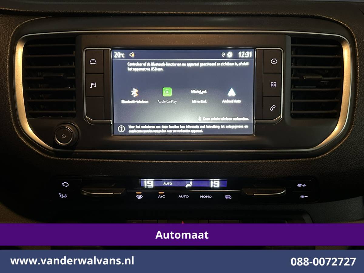 Opel Vivaro Opel Vivaro 2.0 CDTI 177pk Automaat L2H1 Euro6 Airco | Camera | Apple Carplay | Cruisecontrol Android Auto, Parkeersensoren, Bijrijdersbank