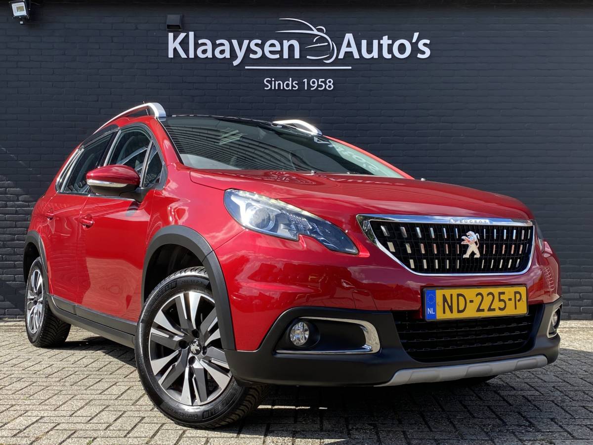 Peugeot 2008 Peugeot 2008 1.2 PureTech Allure AUT. | dealer onderh. | panoramadak | trekhaak | navigatie | cruise control | all season banden