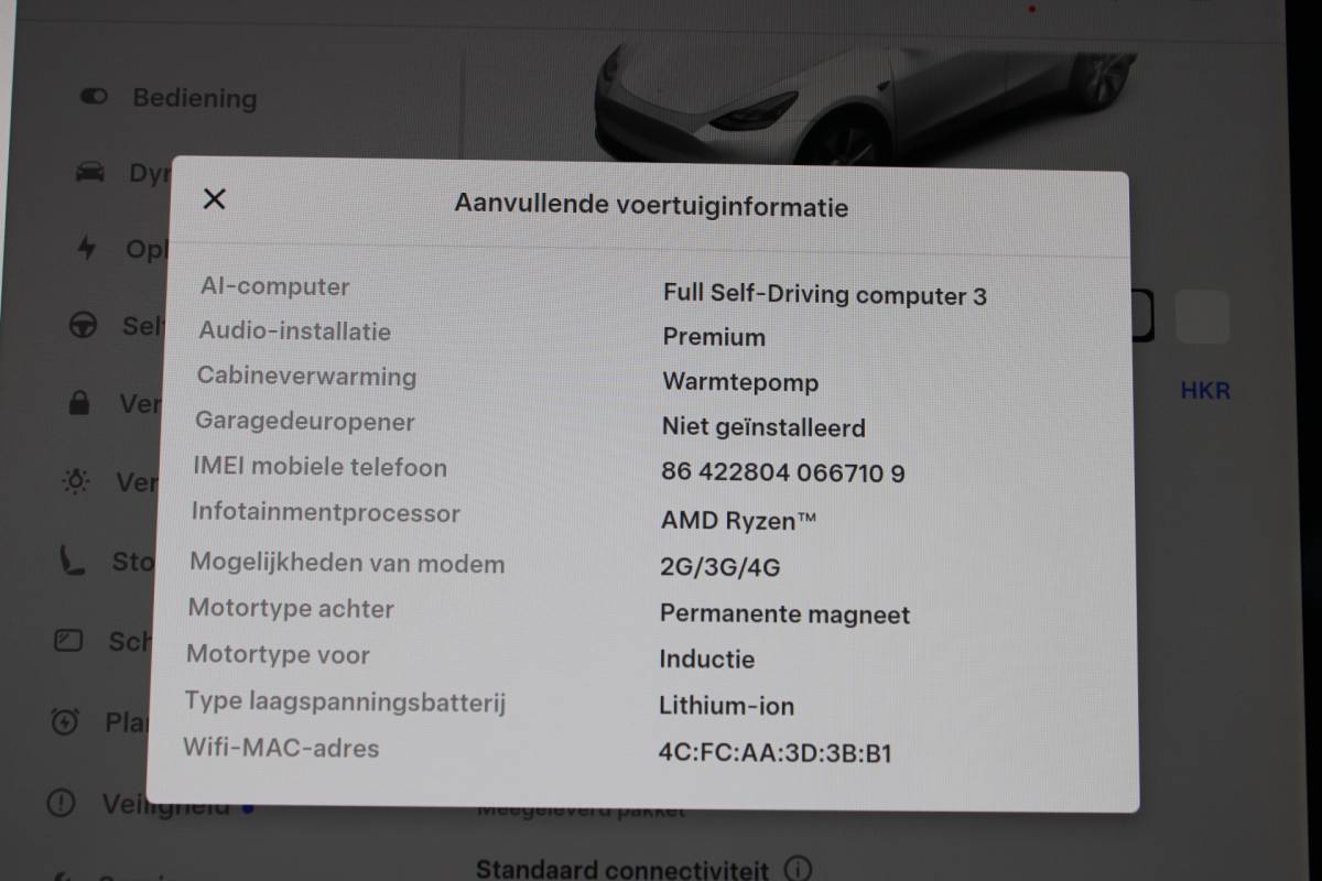 Tesla Model Y Tesla Model Y Long Range AWD 75 kWh SOh 91% PANO LEER LED 95000KM!!!