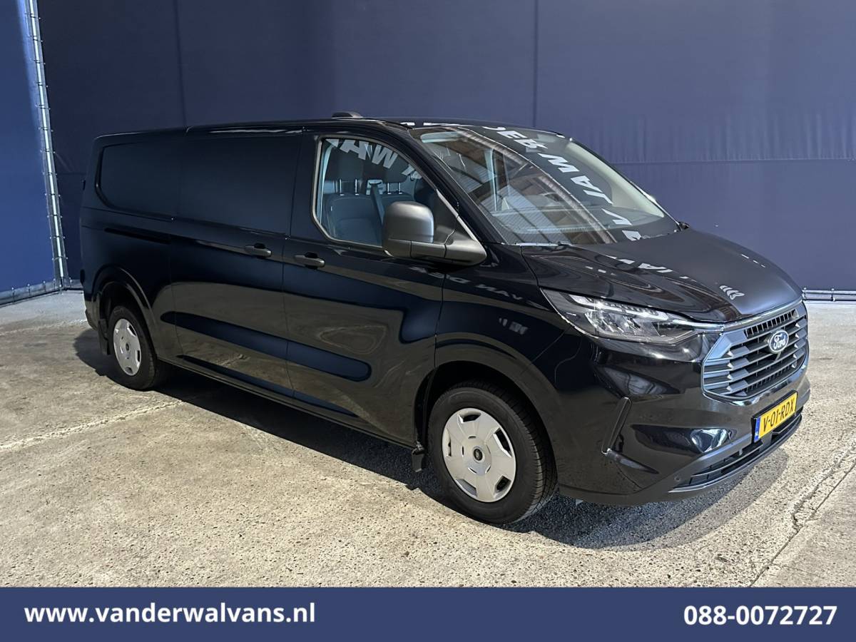 Ford Transit Custom Ford Transit Custom 2.0 TDCI 136pk L2H1 Euro6 Airco | Camera | Navigatie | LED | Apple Carplay | Adaptieve Cruisecontrol Android Auto, Stoelverwarming, Verwarmde voorruit, Parkeersensoren, Bijrijdersbank, 2590kg laadvermogen