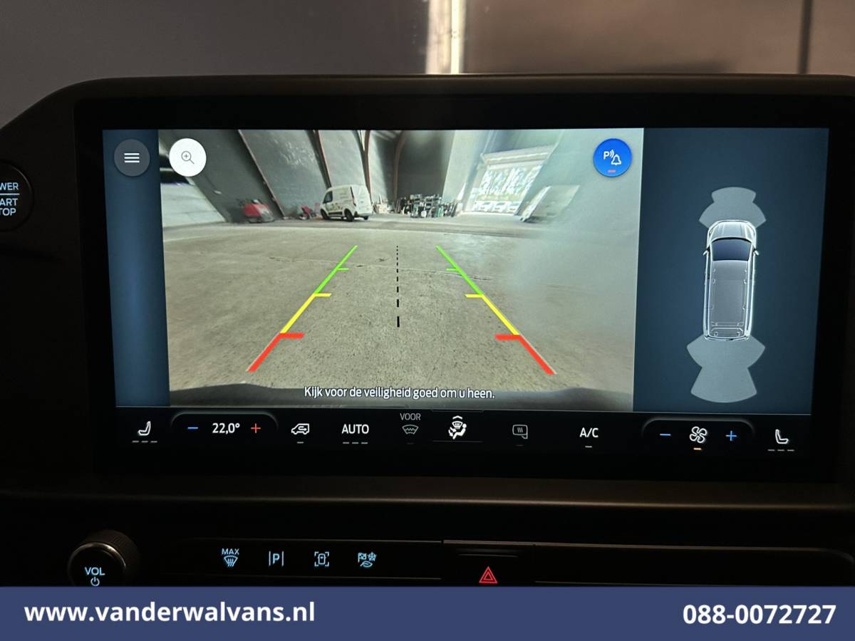 Ford Transit Custom Ford Transit Custom 2.0 TDCI 136pk L2H1 Euro6 Airco | Camera | Navigatie | LED | Apple Carplay | Adaptieve Cruisecontrol Android Auto, Stoelverwarming, Verwarmde voorruit, Parkeersensoren, Bijrijdersbank, 2590kg laadvermogen