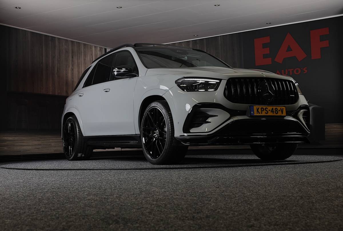 Mercedes-Benz GLE Mercedes-Benz GLE-klasse 400 e 4MATIC AMG 63 Look / Head Up / Luchtvering / Memory / Acc / Lane Assist / Burmester / Leder / 23 In