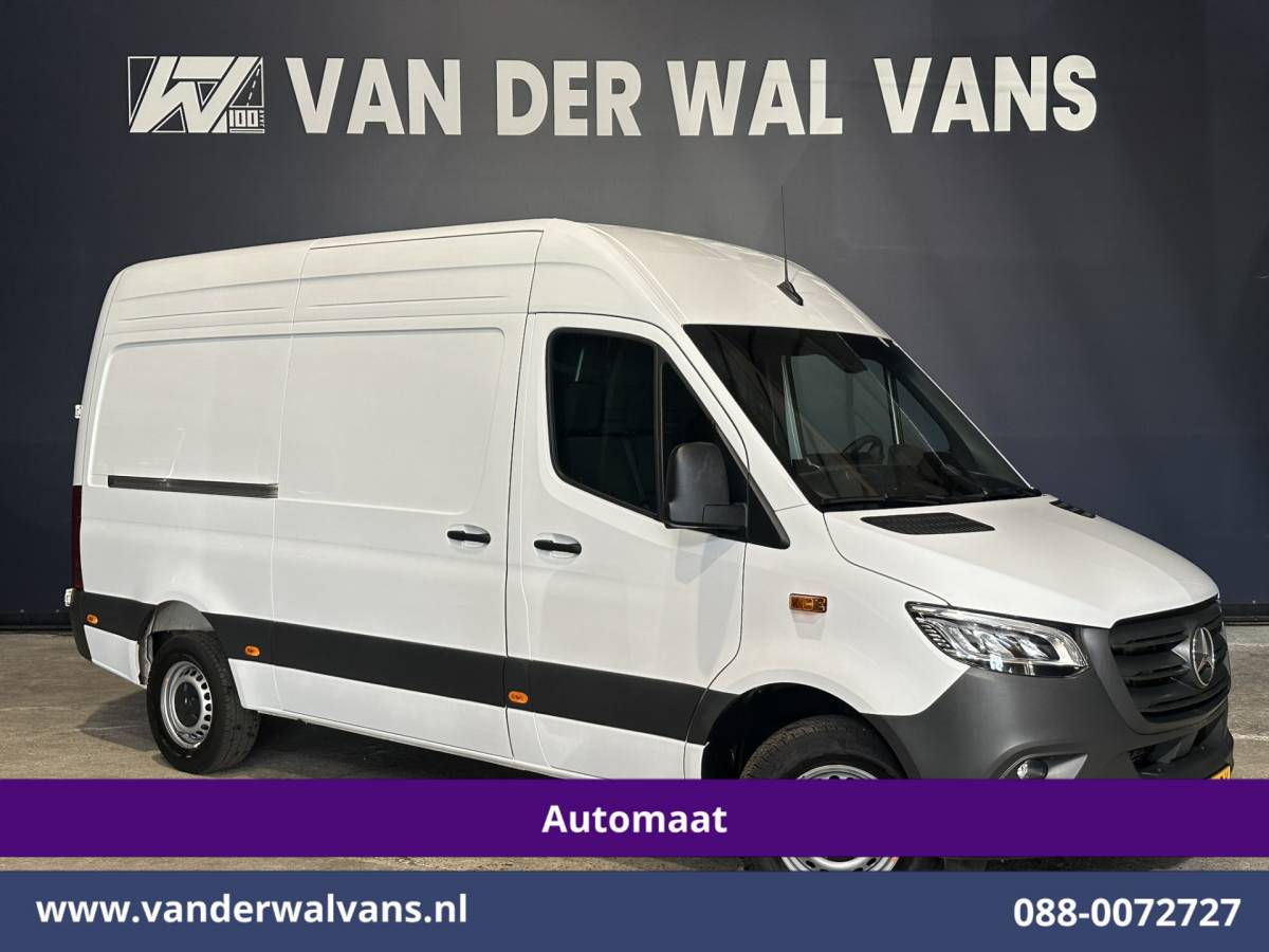 Mercedes-Benz Sprinter Mercedes-Benz Sprinter 317 CDI 170pk 9G-Tronic Automaat L2H2 2025 MODEL XL MBUX Euro6 Airco | Camera | Navigatie | LED | Adaptieve Cruisecontrol Chauffeursstoel, Stoelverwarming, Parkeersensoren, Bijrijdersbank