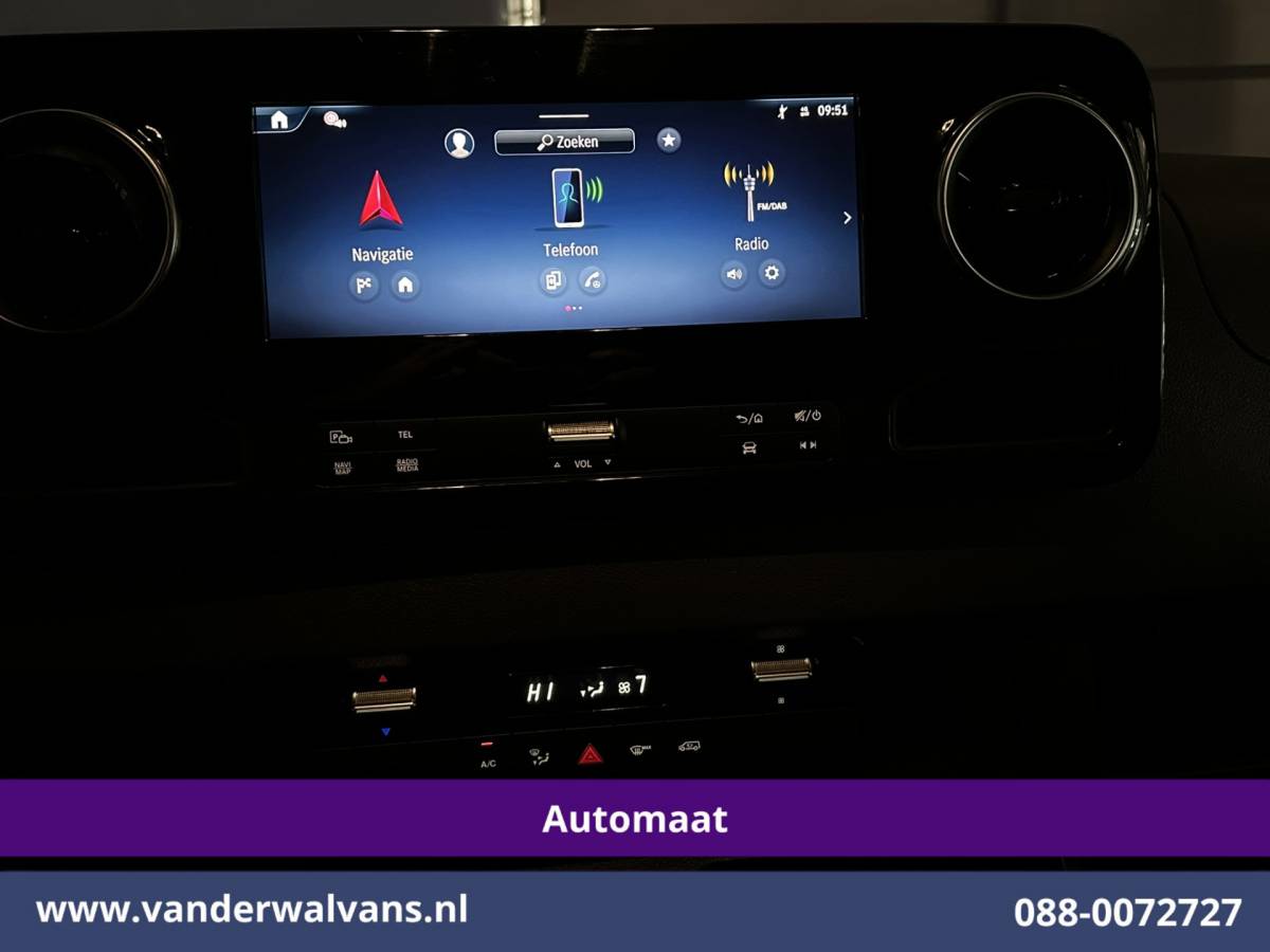 Mercedes-Benz Sprinter Mercedes-Benz Sprinter 317 CDI 170pk 9G-Tronic Automaat L2H2 2025 MODEL XL MBUX Euro6 Airco | Camera | Navigatie | LED | Adaptieve Cruisecontrol Chauffeursstoel, Stoelverwarming, Parkeersensoren, Bijrijdersbank